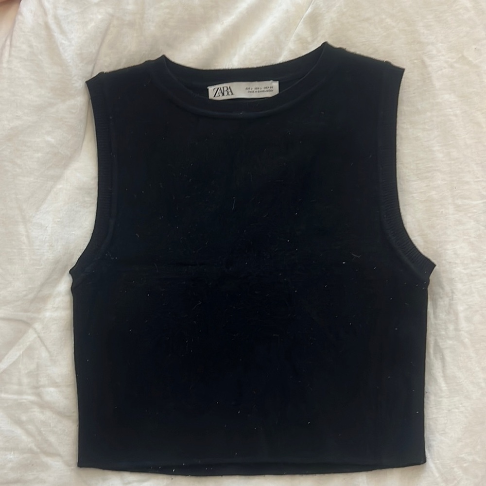 Black sweater top